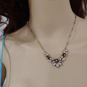 Chloe & Isabel rosette petite collar necklace